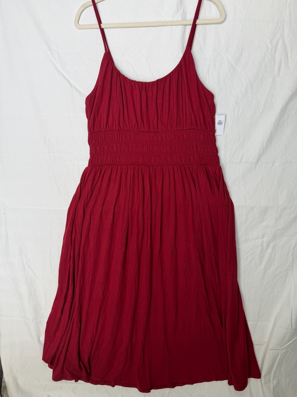 OLD NAVY Women's Red Spaghetti Strap Sundress. NWT XL